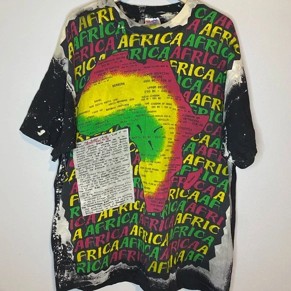 Shirts | Vintage 1992 Mosquitohead Africa All Over Print Tee